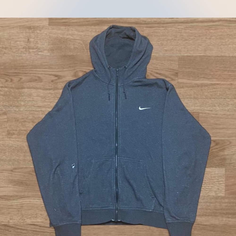 Nike Charcoal Full-Zip Hoodie